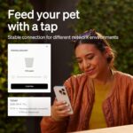 PETLIBRO Automatic Cat Feeder, 5G WiFi Automatic Dog Food Dispenser with Freshness Preservation, 5L Timed Pet Feeder with Low Food Sensor, Up to 10 Meals Per Day, Granary Black - Image 10