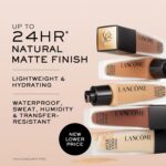 Lancôme Teint Idole Ultra Wear Natural Matte Foundation- Longwear, Medium-Full Coverage, Natural Finish, Waterproof & Hydrating Formula - Image 3