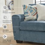 Signature Design by Ashley Cashton Casual Sofa for Living Room, Blue - Image 5
