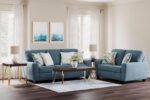 Signature Design by Ashley Cashton Casual Sofa for Living Room, Blue - Image 10
