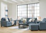 Signature Design by Ashley Cashton Casual Sofa for Living Room, Blue - Image 11