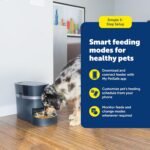 PetSafe Smart Feed, Electronic Pet Feeder for Cats & Dogs, 6L/24 Cup Capacity, Programmable Mealtimes, Alexa, Apple & Android Compatible, Backup Batteries Ensure Meal Delivery During Power Outage - Image 6