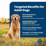 Blue Buffalo Life Protection Formula Chicken & Brown Rice Adult Dry Dog Food, Supports Immunity with Antioxidant-Rich LifeSource Bits, Promotes Healthy Muscle Development, Skin & Coat Health, 15 lbs. - Image 4