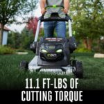 EGO Power+ LM2206SP 56-Volt 22-Inch Aluminum Deck Select Cut Self-Propelled Cordless Lawn Mower with 10.0Ah Battery, 700W Turbo Charger Included Plus Extra BA2800T 5.0Ah Battery - Image 4