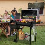 Royal Gourmet CC1830S BBQ Charcoal Grill and Offset Smoker | 823 Square Inch cooking surface, Outdoor for Camping | Black - Image 3