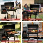 Royal Gourmet CC1830S BBQ Charcoal Grill and Offset Smoker | 823 Square Inch cooking surface, Outdoor for Camping | Black - Image 12