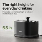 PETLIBRO Upgrade Cat Water Fountain Stainless Steel Tray, Dockstream 2 Cat Fountain Indoor, 3L/101oz Auto Cat Fountains for Drinking, App Monitoring Pet Water Fountain Dog, 5G WiFi Cat Water Dispenser - Image 10
