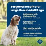 Blue Buffalo Life Protection Formula Chicken & Brown Rice Large Breed Adult Dry Dog Food, Supports Immunity with Antioxidant-Rich LifeSource Bits, Promotes Healthy Muscles, Skin & Coat Health, 30 lbs. - Image 4