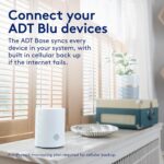 Home Safety Essentials Kit, DIY Home Security System with Smoke and Carbon Monoxide Detector, Water Leak Sensor, Temperature Monitor, Door/Window Sensors, ADT+ App Control - Image 5