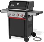 Weber Spirit E-425 Natural Gas Grill for Outdoor Cooking and BBQ, 4 Burner, Black – Porcelain-Enameled Cast-Iron Grates 2 Boost Burners & Sear Zone - Image 4