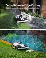 Mammotion LUBA mini AWD 800H Robot Lawn Mower, for 0.2 Acres, All-Wheel-Drive for 80% Slope, No Wire, No RTK Installation, Free NetRTK+AI Vision Positioning, Cutting Height 2.2"-4.0" - Image 5