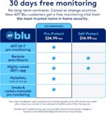 Home Safety Essentials Kit, DIY Home Security System with Smoke and Carbon Monoxide Detector, Water Leak Sensor, Temperature Monitor, Door/Window Sensors, ADT+ App Control - Image 9