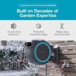 GARDENA Retractable Garden Hose Reel - 115 Feet - Auto Retract Hose Reel with 180° Swivel Wall Mount - Heavy Duty - Integrated Spray Nozzle - 18630 - Image 6