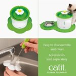 Catit LED Flower Fountain with Triple Action Filter, Cat Drinking Water Fountain, 3 L - Image 10
