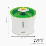 Catit LED Flower Fountain with Triple Action Filter, Cat Drinking Water Fountain, 3 L - Image 11