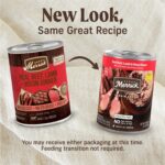 Merrick Grain Free Premium And Natural Canned Dog Food, Soft And Healthy Poultry Free Wet Recipe, Real Beef Lamb And Bison - (Pack of 12) 12.7 oz. Cans - Image 3