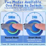 BABORUI Interactive Cat Toy Ball - Automatic Interactive Cat Toys for Indoor Cats with 3 Tails, 2 Speeds Rechargeable Cat Enrichment Toys for Small/Medium/Large Cats to Keep Them Busy(Blue) - Image 4