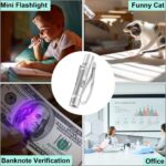 TBTeek Cat Toys, Rechargeable, 3 Light Modes & 5 Fun Patterns, Portable Interactive Kitten Pet Dog Cat Mouse Toy for Fun Chase Play Exercise - Image 8