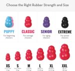 KONG Classic Stuffable Dog Toy - Fetch & Chew Toy for Dogs - Treat-Filling Capabilities & Erratic Bounce for Extended Play Time - Durable Natural Rubber Material - for Large Dogs - Image 8
