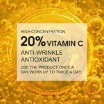 Premium 20% Vitamin C Serum For Face with Hyaluronic Acid, Retinol & Amino Acids - Boost Skin Collagen,Hydrate & Plump Skin, Anti Aging & Wrinkle Facial Serum 60ml - Image 3