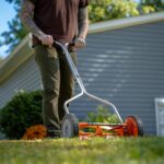 American Lawn Mower Company 1204-14 14-Inch 4-Blade Push Reel Lawn Mower, Red - Image 10