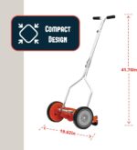 American Lawn Mower Company 1204-14 14-Inch 4-Blade Push Reel Lawn Mower, Red - Image 14
