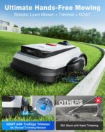 ECOVACS Goat A2000 LiDAR PRO Robotic Lawn Mower for Up to 1/2 Acre, Wire-Free with Dual-LiDAR Auto Mapping, Built-in TruEdge Edge Trimmer, AIVI 3D Obstacle Avoidance, Smart App Control - Image 3