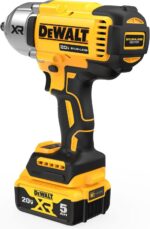 DEWALT 20V MAX Cordless Impact Wrench with Hog Ring Anvil, Brushless High Torque 1/2 Impact Gun, 4-Mode Speed, Includes Battery, Charger and Kit Bag (DCF900P1) - Image 11