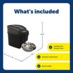 PetSafe Automatic Cat Feeder - Healthy Pet Simply Feed - Automatic Pet Feeder for Cats & Dogs - Timed Pet Feeder with Programmable Portion Control - Holds 24 Cups of Dry or Semi-Moist Dog or Cat Food - Image 4