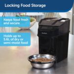PetSafe Automatic Cat Feeder - Healthy Pet Simply Feed - Automatic Pet Feeder for Cats & Dogs - Timed Pet Feeder with Programmable Portion Control - Holds 24 Cups of Dry or Semi-Moist Dog or Cat Food - Image 7