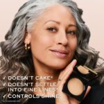 Lancôme Dual Finish Powder Foundation - Natural Finish, Sheer-to-Full Coverage, Longwear Powder Foundation, Controls Shine - Image 8