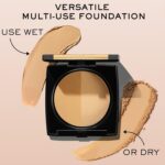 Lancôme Dual Finish Powder Foundation - Natural Finish, Sheer-to-Full Coverage, Longwear Powder Foundation, Controls Shine - Image 9
