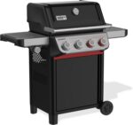 Weber Spirit E-435 Liquid Propane Gas Grill for Outdoor Cooking, 4 Burners and 1 Side Burner, Black – Porcelain-Enameled Cast-Iron Grates, 2 Boost Burners, Sear Zone - Image 3