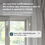 ecobee Comfort and Security Bundle, Smart Thermostat Premium with Siri and Alexa and Built in Air Quality Monitor and Smart Sensor with SmartSensor for Doors and Windows 2-Pack - Image 11