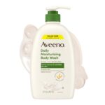 Aveeno Daily Moisturizing Body Wash for Dry & Sensitive Skin + Prebiotic Oat, Body Wash Gently Cleanses & Nourishes Dry Skin, Lightly Scented, Value Size, 33 fl. oz - Image 2