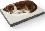 Bedsure Dog Beds Large Sized Dog - Comfy Flat Pet Beds with Removable Washable Cover, Orthopedic Egg Crate Foam Puppy Mat, Suitable for Pet Up to 65 lbs - Image 2