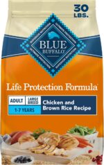 Blue Buffalo Life Protection Formula Chicken & Brown Rice Large Breed Adult Dry Dog Food, Supports Immunity with Antioxidant-Rich LifeSource Bits, Promotes Healthy Muscles, Skin & Coat Health, 30 lbs. - Image 2