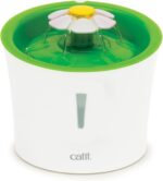 Catit LED Flower Fountain with Triple Action Filter, Cat Drinking Water Fountain, 3 L - Image 2