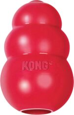 KONG Classic Stuffable Dog Toy - Fetch & Chew Toy for Dogs - Treat-Filling Capabilities & Erratic Bounce for Extended Play Time - Durable Natural Rubber Material - for Large Dogs - Image 2