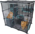 Kitty City Outdoor Catio Furniture and Play Kits for Cats, Outdoor Mega Kit - Amazon.com - Image 2