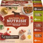 Nutrish Rachael Ray Premium Natural Wet Dog Food, Savory Favorites Variety Pack, 8 Ounce Tub (Pack of 6) - Image 2