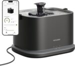 PETLIBRO Upgrade Cat Water Fountain Stainless Steel Tray, Dockstream 2 Cat Fountain Indoor, 3L/101oz Auto Cat Fountains for Drinking, App Monitoring Pet Water Fountain Dog, 5G WiFi Cat Water Dispenser - Image 2