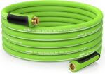 RAINPOINT Garden Hose 50ft - Flexible Heavy Duty Water Hose with Swivel Handle - Lightweight, Hybrid Rubber, 5/8", Male to Female - Image 2