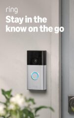 Ring Battery Doorbell, Home or business security with Head-to-Toe video, Live View with Two-Way Talk, and Motion Detection & Alerts, Satin Nickel - Image 2
