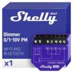 Shelly Dimmer 0/1-10V PM Gen3 | WiFi Smart Dimming with Power Monitoring | Home Automation | Compatible with Alexa & Google Home | iOS Android App | No Hub Required - Image 2