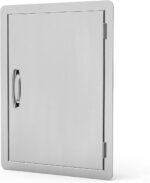 Stanbroil Stainless Steel Single Vertical Access Door, 17 1/4-Inch by 24 1/4-Inch - Image 2