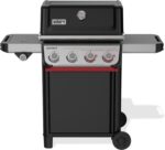 Weber Spirit E-435 Liquid Propane Gas Grill for Outdoor Cooking, 4 Burners and 1 Side Burner, Black – Porcelain-Enameled Cast-Iron Grates, 2 Boost Burners, Sear Zone - Image 2