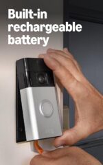 Ring Battery Doorbell, Home or business security with Head-to-Toe video, Live View with Two-Way Talk, and Motion Detection & Alerts, Venetian Bronze - Image 7