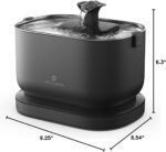 PETLIBRO Cat Water Fountain, Cordless Pet Water Fountain Battery Operated, 2.5L/84oz Dockstream Water Fountains for Cats Indoor, Cat Fountain with Stainless Steel Tray, Easy to Clean BPA-Free - Image 11