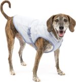 Kurgo Dog Core Cooling Vest - Summer Cooling Jacket - Evaporative Cooling Coat - Harness-Compatible - Reflective Accents - Grey - Large - Image 6